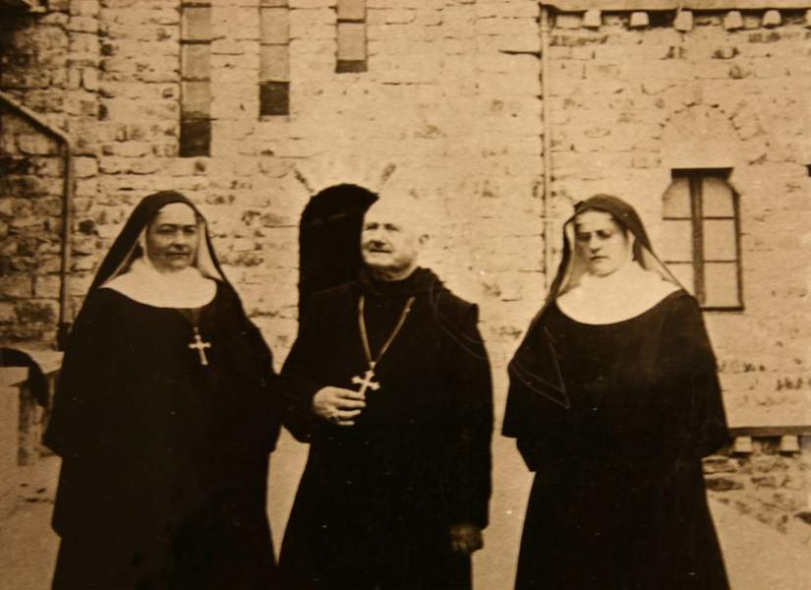 Mère Marie et Dom Romain en 1904